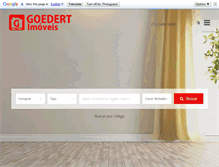 Tablet Screenshot of grupogoedert.com.br